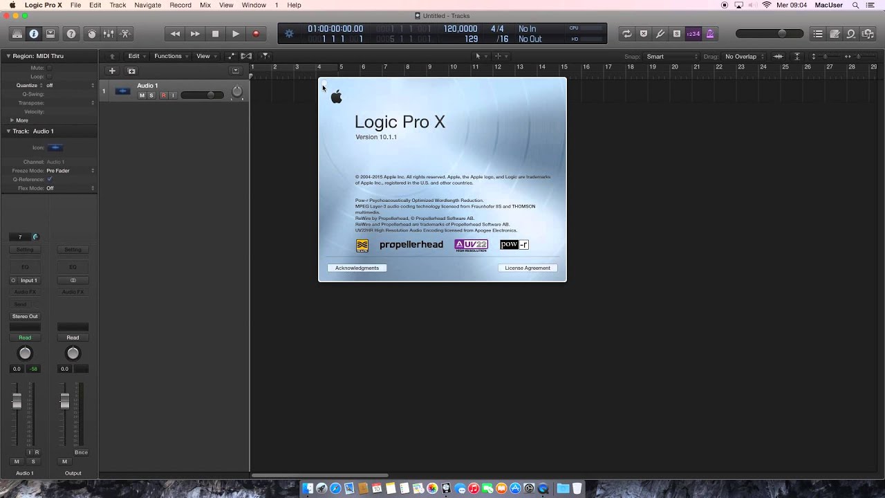 logic pro x for mac 10 download